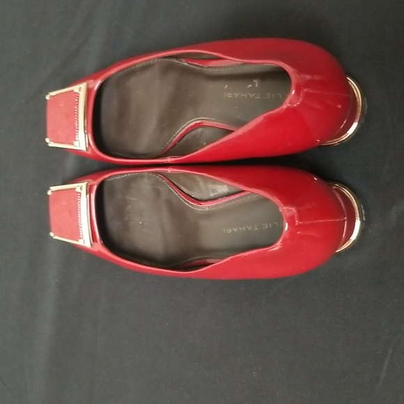 Elie Tahari Shoes Red pumps EUR 37 1/2 - Picture 2 of 4